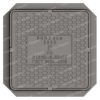 Люк чугунный легкий тип Л (А15)-Д-8-55x55