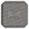 Люк чугунный легкий тип Л (А15)-ТС-8-55x55