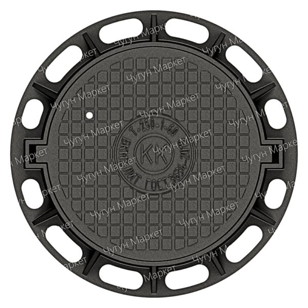 Люк тяжелый тип Т(С250)-КК-1-60 (870x120мм)